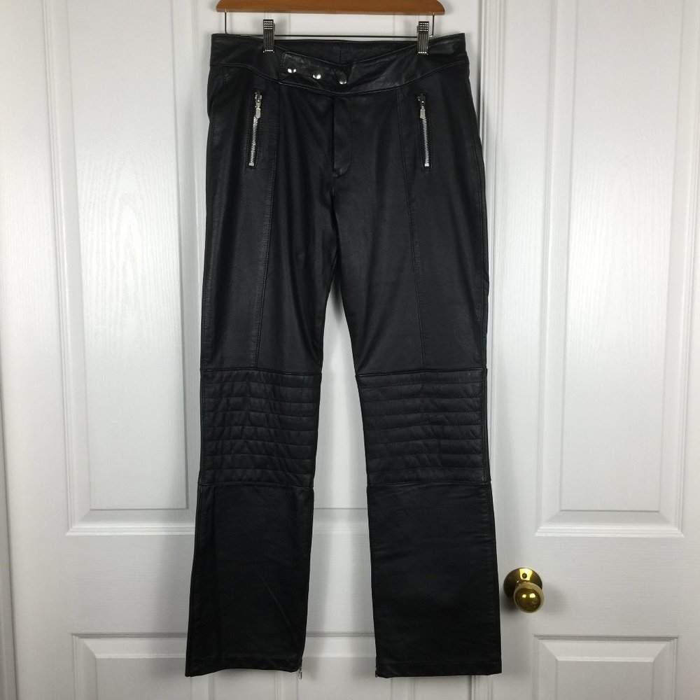 Arlen Ness 8 Leather Motorcycle Pant